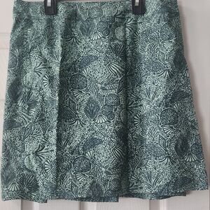 Ripskirt Hawaii Botanical Green Wrap Skirt